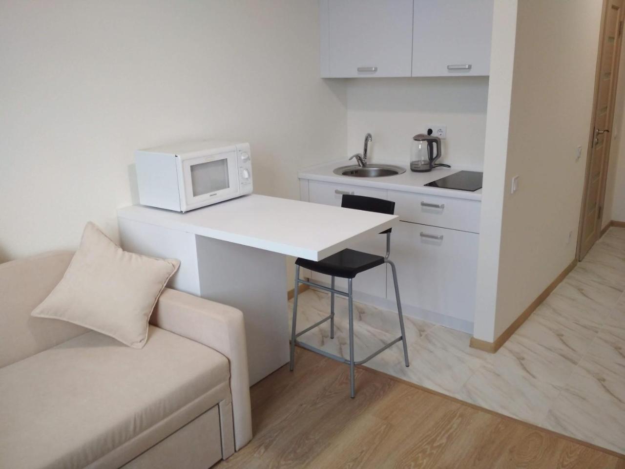 Smart-House Smart-Kvartira S Kukhnei. Kyjev Exteriér fotografie